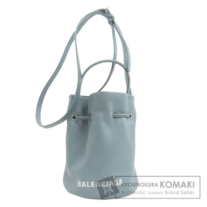 BALENCIAGA バレンシアガ 638342 ドローストリング バケット 2WAY ハンドバッグ レザー レディース 中古