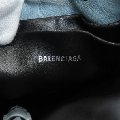 BALENCIAGA バレンシアガ 638342 ドローストリング バケット 2WAY ハンドバッグ レザー レディース 中古