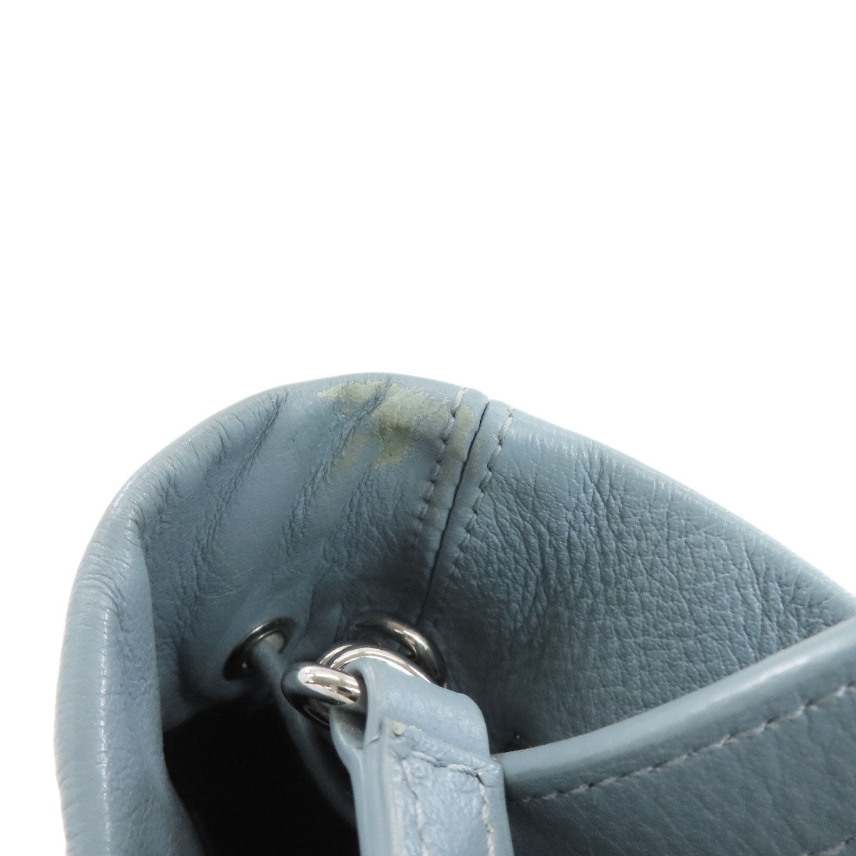 BALENCIAGA バレンシアガ 638342 ドローストリング バケット 2WAY ハンドバッグ レザー レディース 中古