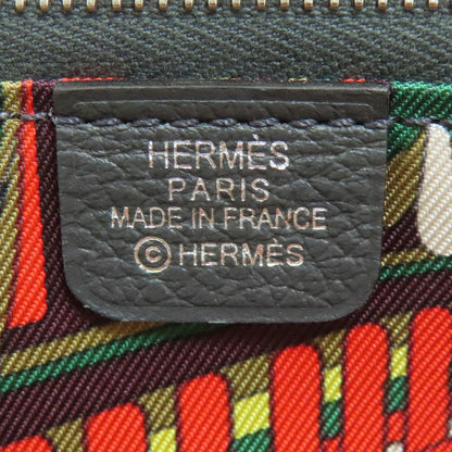 HERMES エルメス アザップシルクイン ロング シルバー金具 長財布（小銭入れあり） エプソン レディース 中古