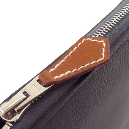 HERMES エルメス アザップシルクイン ロング シルバー金具 長財布（小銭入れあり） エプソン レディース 中古