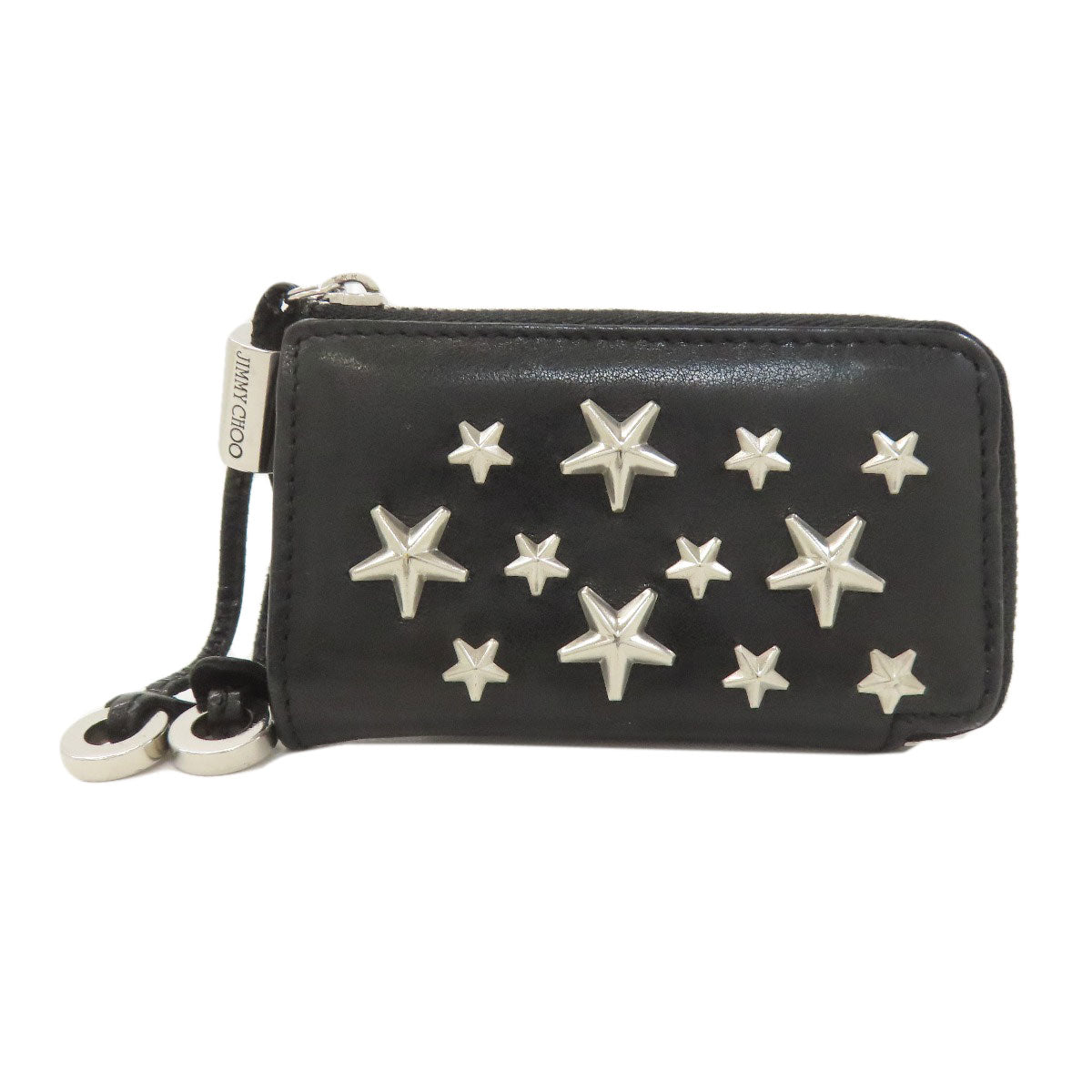Jimmy Choo ジミーチュウ スターモチーフ コインケース レザー レディース 中古