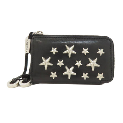 Jimmy Choo ジミーチュウ スターモチーフ コインケース レザー レディース 中古