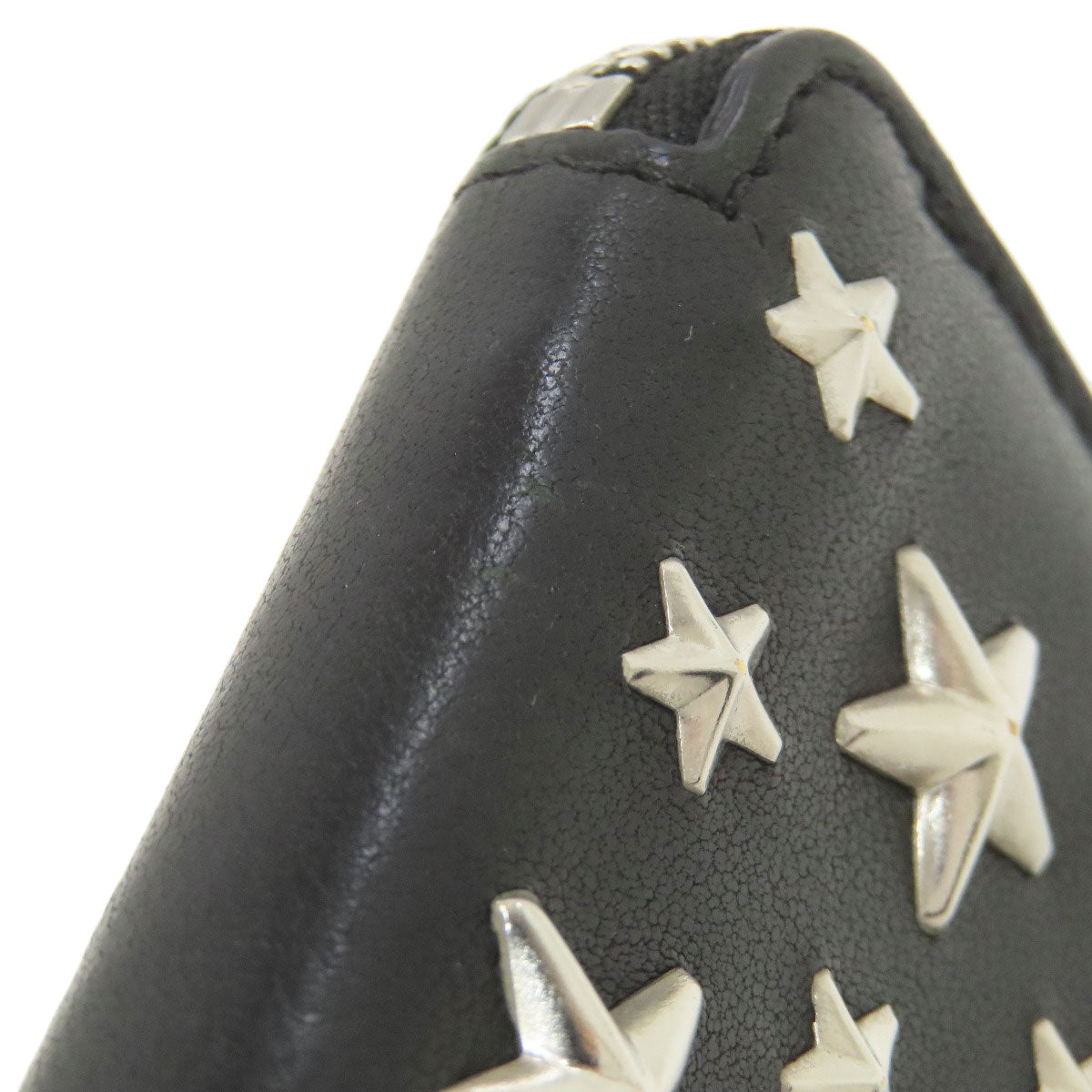 Jimmy Choo ジミーチュウ スターモチーフ コインケース レザー レディース 中古