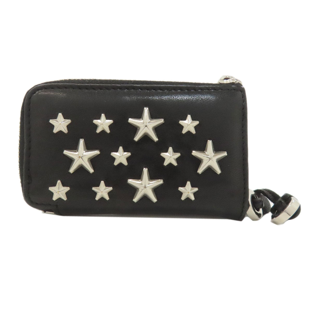 Jimmy Choo ジミーチュウ スターモチーフ コインケース レザー レディース 中古