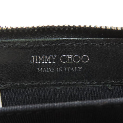 Jimmy Choo ジミーチュウ スターモチーフ コインケース レザー レディース 中古