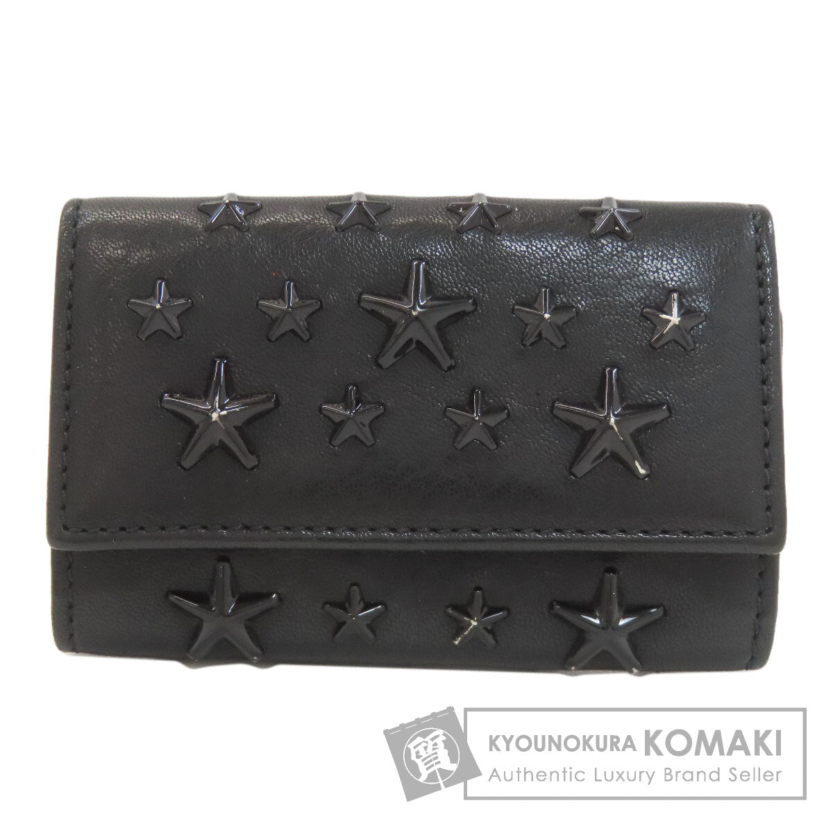 Jimmy Choo ジミーチュウ スターモチーフ キーケース レザー レディース 中古