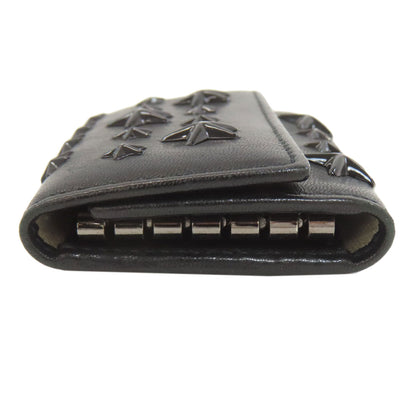 Jimmy Choo ジミーチュウ スターモチーフ キーケース レザー レディース 中古