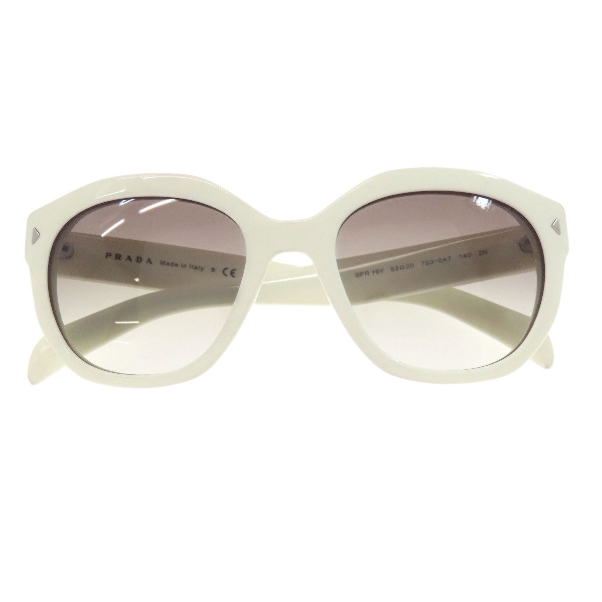 PRADA プラダ ロゴ サングラス プラスティック レディース 中古