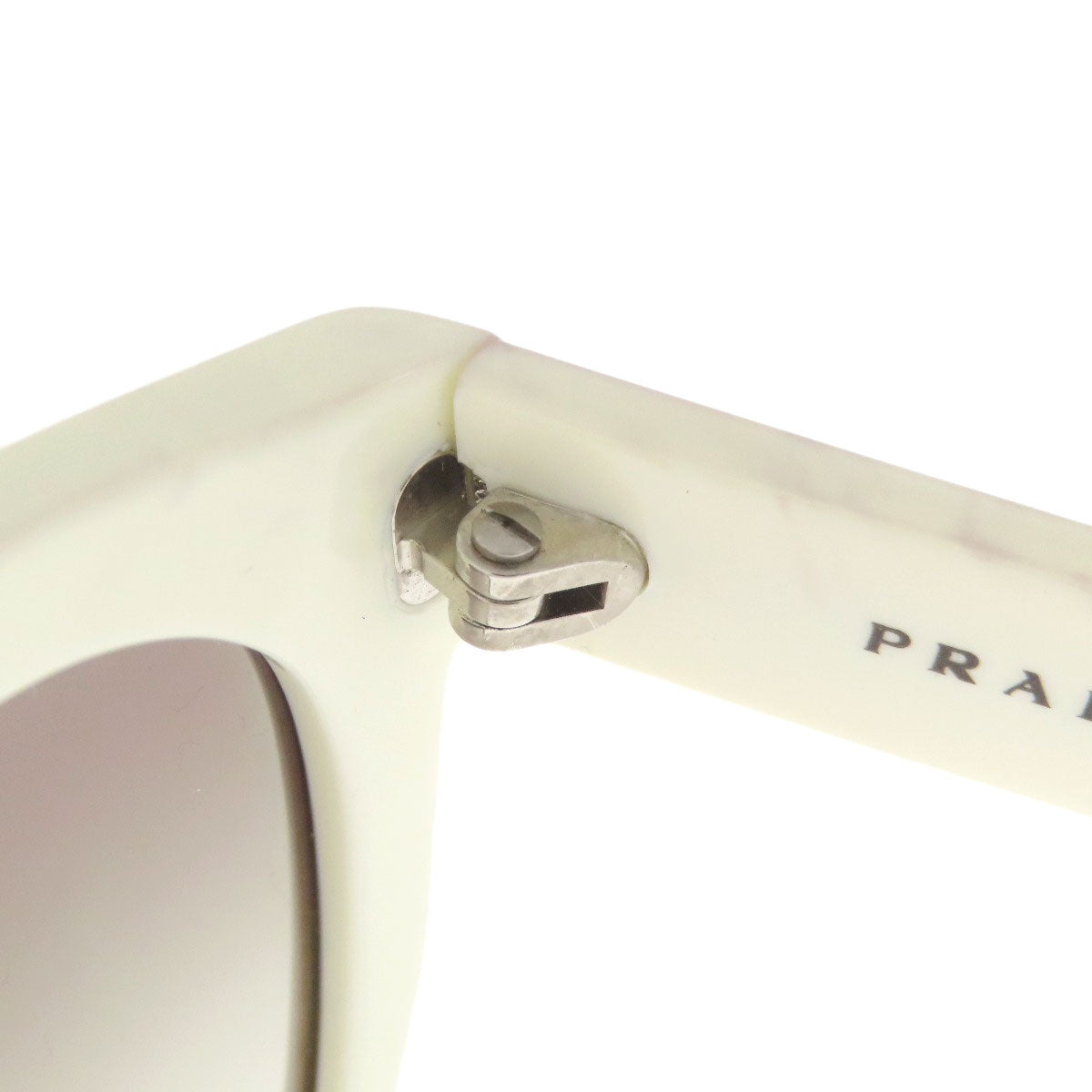 PRADA プラダ ロゴ サングラス プラスティック レディース 中古