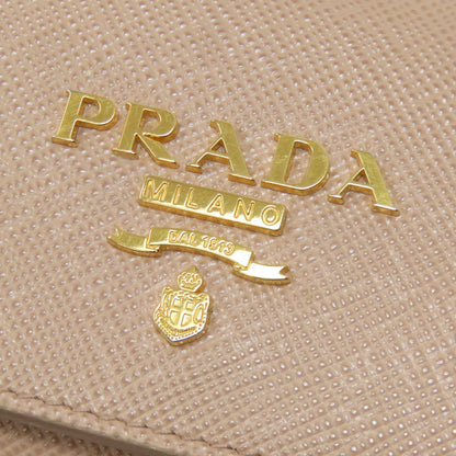 PRADA プラダ コンパクトウォレット 二つ折り財布（小銭入れあり） サフィアーノ レディース 中古
