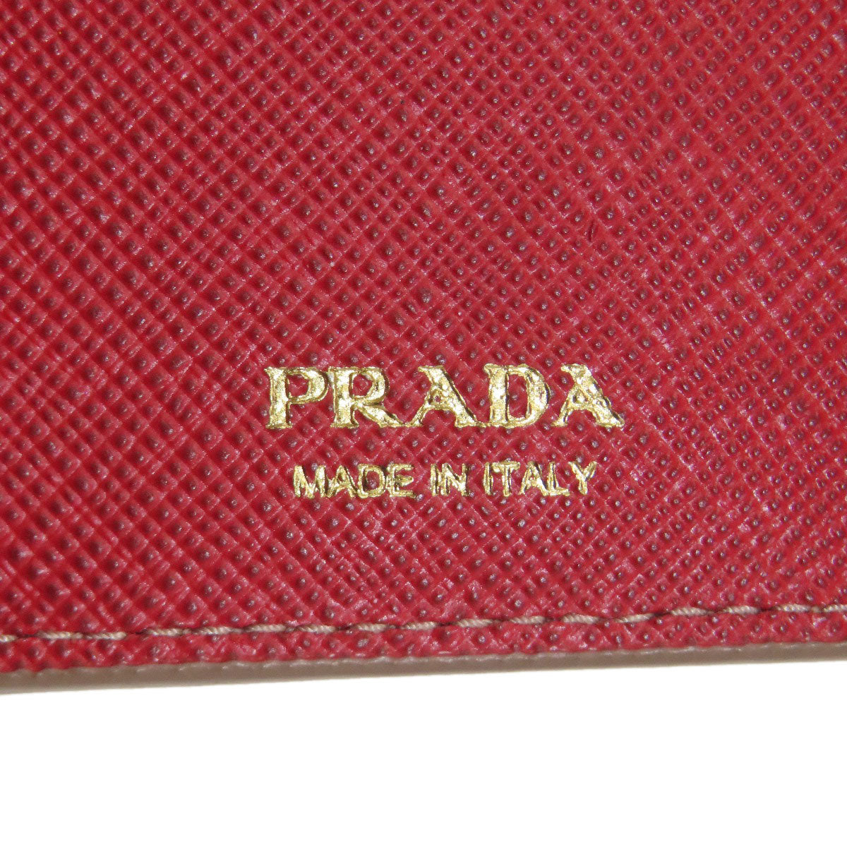 PRADA プラダ コンパクトウォレット 二つ折り財布（小銭入れあり） サフィアーノ レディース 中古
