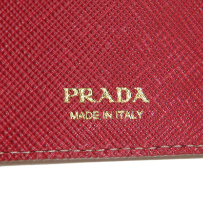 PRADA プラダ コンパクトウォレット 二つ折り財布（小銭入れあり） サフィアーノ レディース 中古