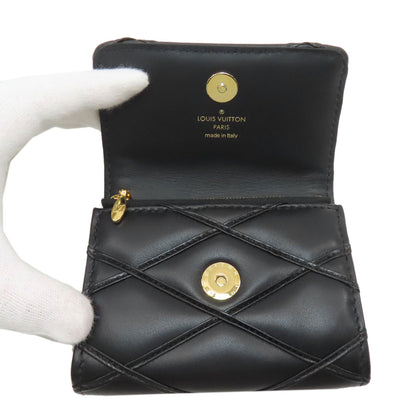 LOUIS VUITTON ルイヴィトン M83078 ロザリ GO-14 二つ折り財布（小銭入れあり） カーフ レディース 中古