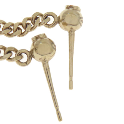 CHANEL シャネル チェーン ココマーク ピアス 金属製 レディース 中古