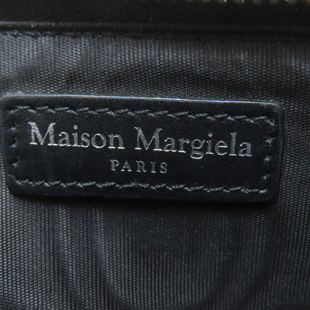 MaisonMargiela メゾン・マルジェラ フラグメントケース マルチケース アクセサリーポーチ レザー レディース 中古