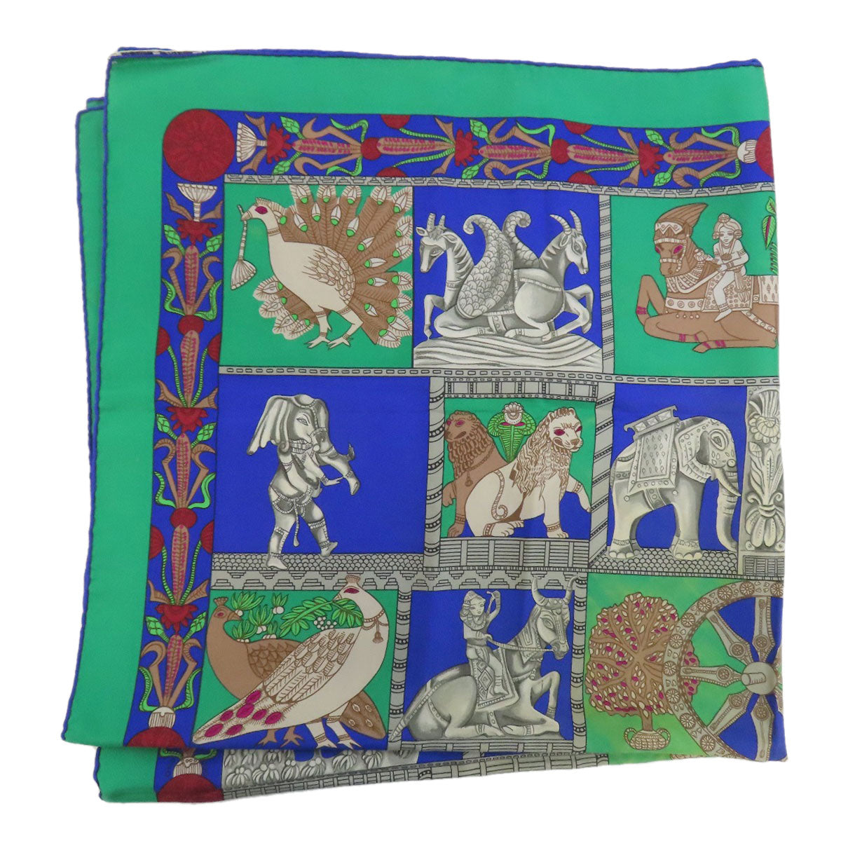 HERMES エルメス カレ90 トラナ スカーフ シルク レディース 中古