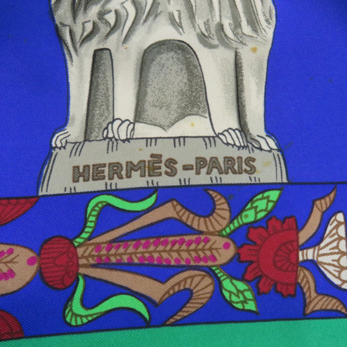 HERMES エルメス カレ90 トラナ スカーフ シルク レディース 中古