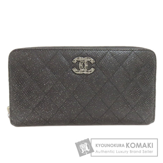 シャネル マトラッセ ココマーク シルバー金具 長財布（小銭入れあり） 中古 商品画像1