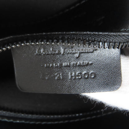 Salvatore Ferragamo サルヴァトーレフェラガモ ヴァラリボン トートバッグ レザー レディース 中古