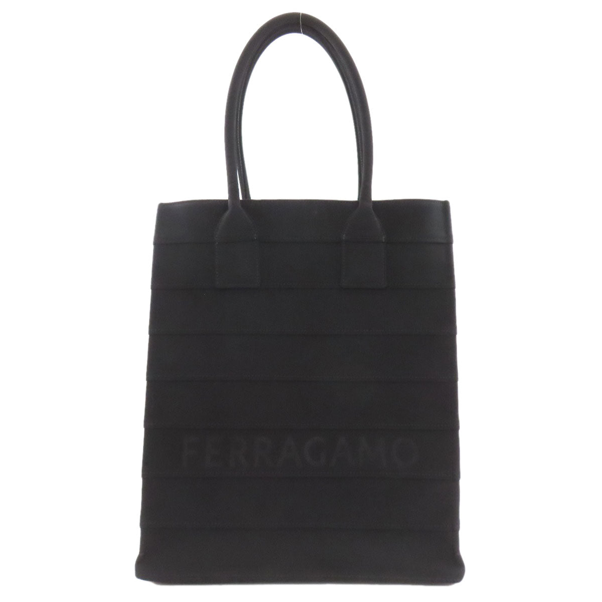 Salvatore Ferragamo サルヴァトーレフェラガモ 213986 BEACHWEAR GROS トートバッグ キャンバス レディース 中古