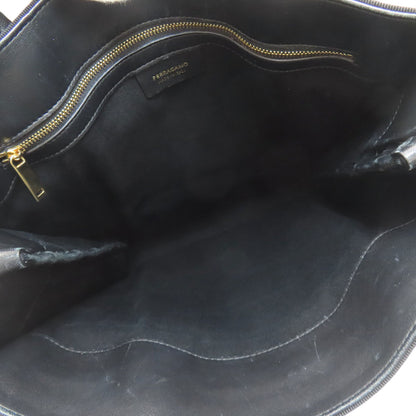 Salvatore Ferragamo サルヴァトーレフェラガモ 213986 BEACHWEAR GROS トートバッグ キャンバス レディース 中古