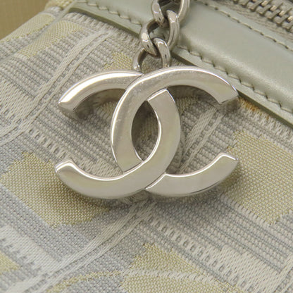 CHANEL シャネル ニュートラベルライン ショルダーバッグ ナイロンジャガード レディース 中古