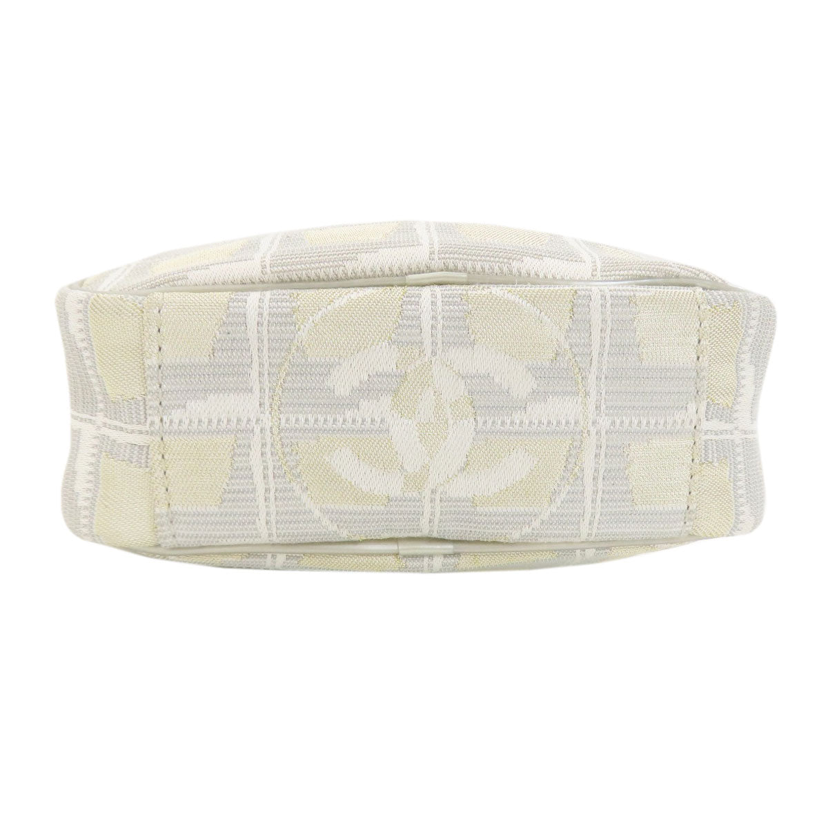 CHANEL シャネル ニュートラベルライン ショルダーバッグ ナイロンジャガード レディース 中古