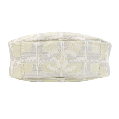 CHANEL シャネル ニュートラベルライン ショルダーバッグ ナイロンジャガード レディース 中古