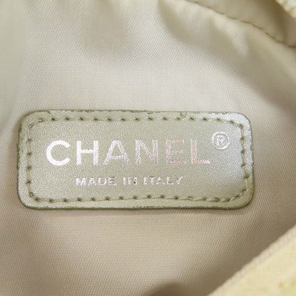 CHANEL シャネル ニュートラベルライン ショルダーバッグ ナイロンジャガード レディース 中古