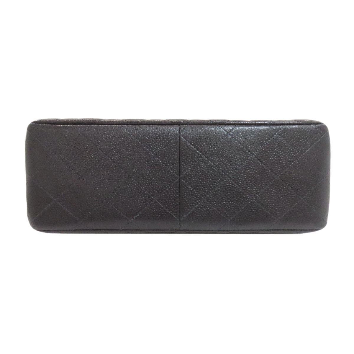 CHANEL シャネル マトラッセ ダブルフェイス シルバー金具 ハンドバッグ グレインド カーフスキン レディース 中古