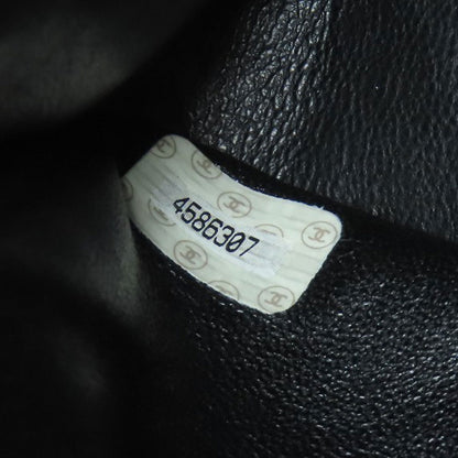 CHANEL シャネル マトラッセ ダブルフェイス シルバー金具 ハンドバッグ グレインド カーフスキン レディース 中古