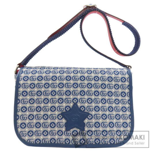 GUCCI グッチ 664143 チルドレンズ スターモチーフ ショルダーバッグ キャンバス レディース 中古