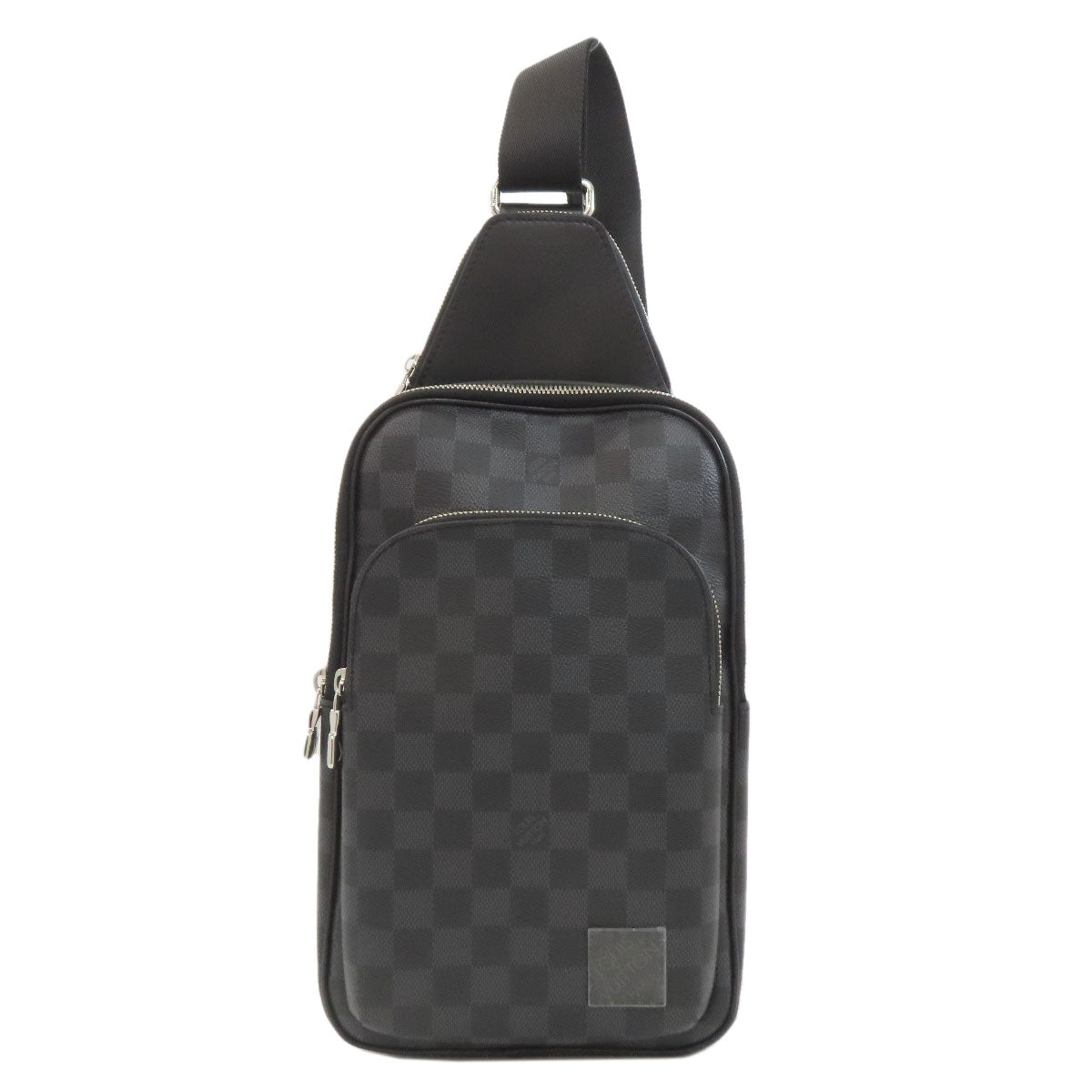 LOUIS VUITTON ルイヴィトン N45302 アヴェニュー・スリングバッグ ボディバッグ ダミエキャンバス メンズ 中古