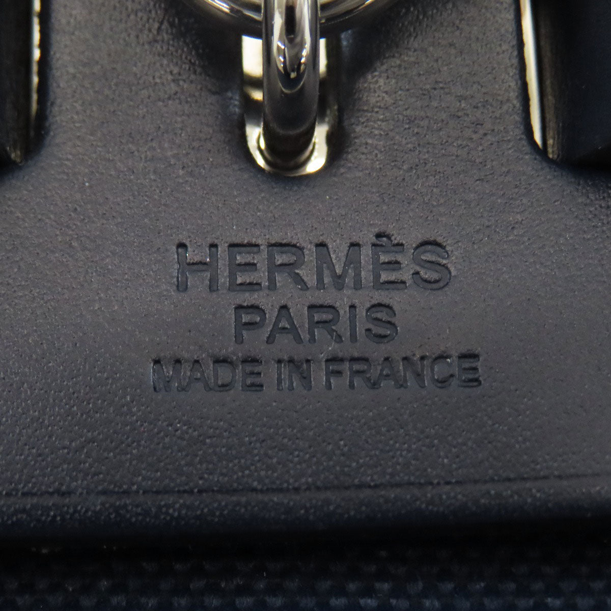 HERMES エルメス エールバッグ ジップ アドMM シルバー金具 ハンドバッグ トワルオフィシェ レディース 中古