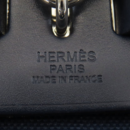 HERMES エルメス エールバッグ ジップ アドMM シルバー金具 ハンドバッグ トワルオフィシェ レディース 中古