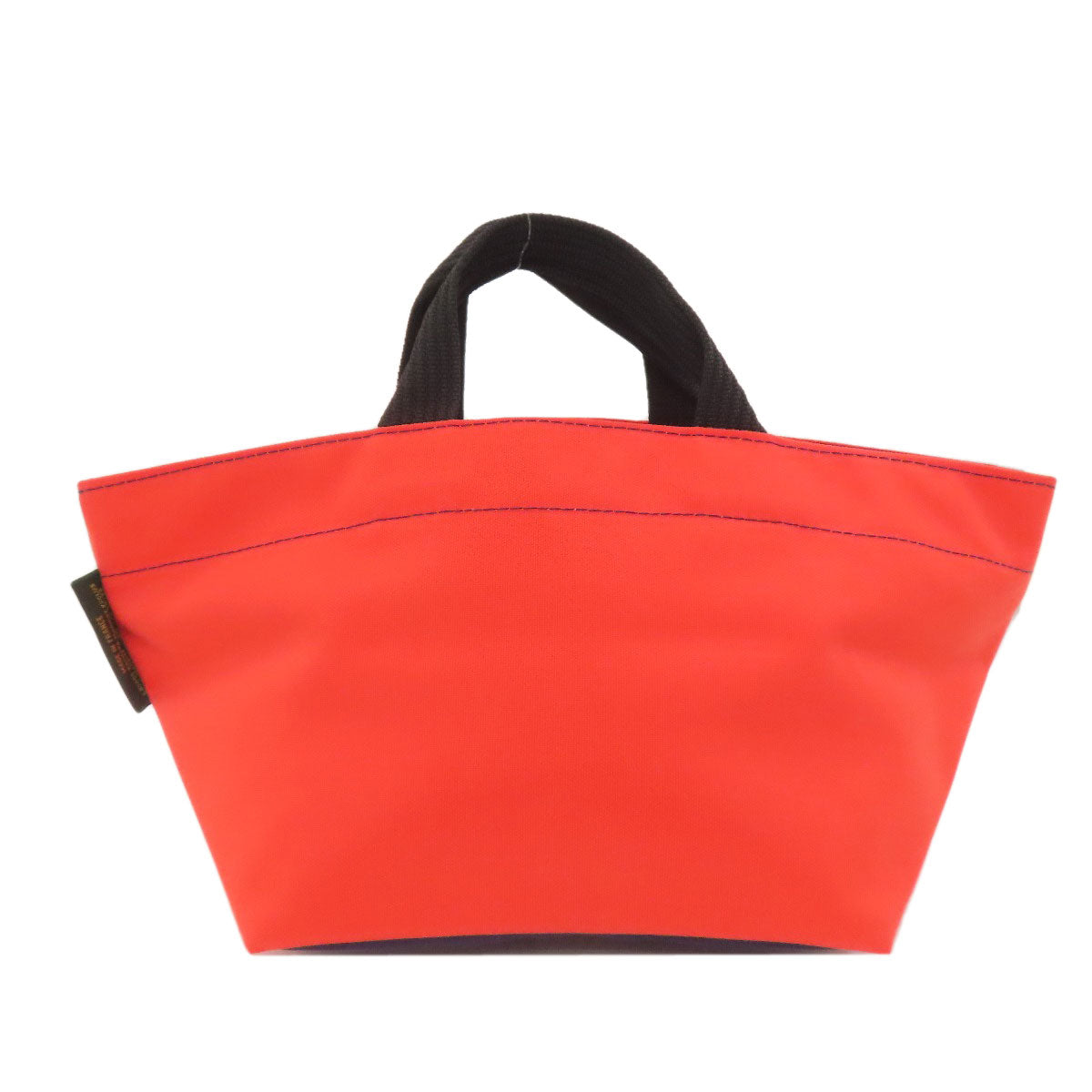 Herve Chapelier エルベ・シャプリエ 舟形トート ハンドバッグ ナイロン レディース 中古