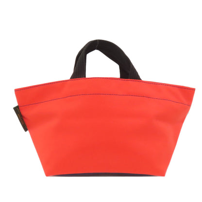 Herve Chapelier エルベ・シャプリエ 舟形トート ハンドバッグ ナイロン レディース 中古