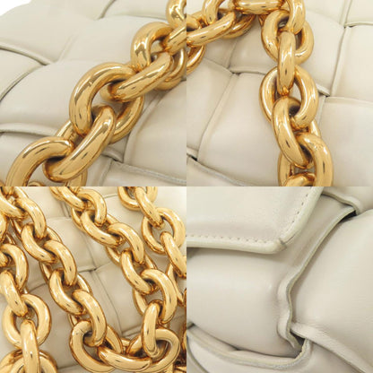 BOTTEGA VENETA ボッテガヴェネタ チェーン カセット 2WAY ハンドバッグ カーフ レディース 中古