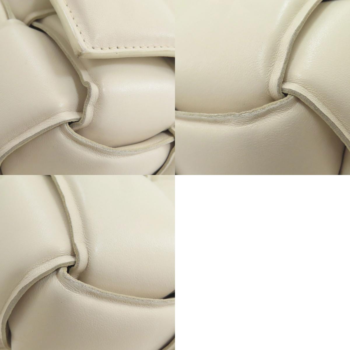 BOTTEGA VENETA ボッテガヴェネタ チェーン カセット 2WAY ハンドバッグ カーフ レディース 中古