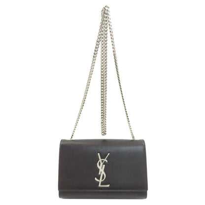 SAINT LAURENT サンローラン カサンドラ ショルダーバッグ カーフ レディース 中古