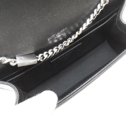 SAINT LAURENT サンローラン カサンドラ ショルダーバッグ カーフ レディース 中古
