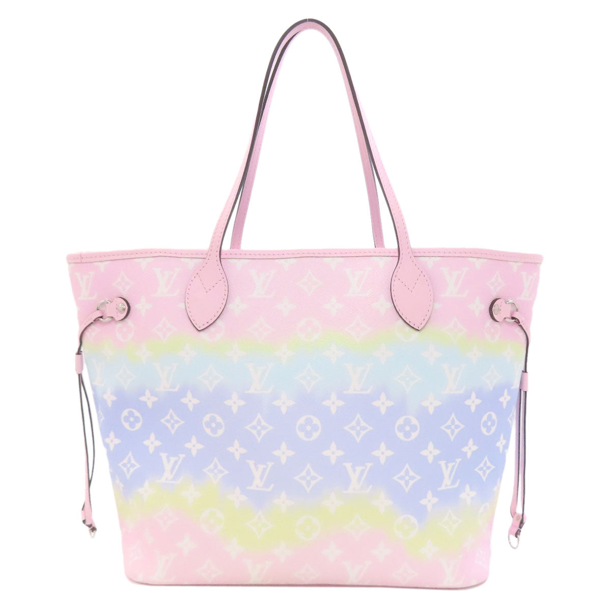 LOUIS VUITTON ルイヴィトン M45270 ネヴァーフルMM エスカル トートバッグ カーフ レディース 中古