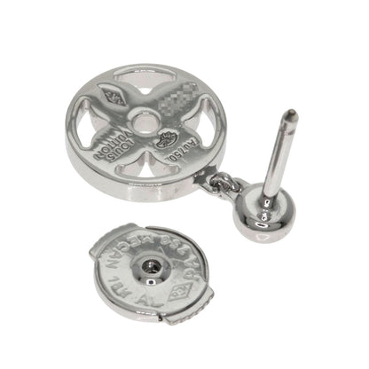 ルイヴィトン モノグラム イディール ダイヤモンド 単品 Q96167 ピアス 中古 商品画像3