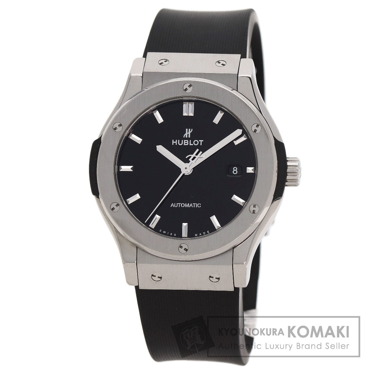 HUBLOT ウブロ 542.NX.1270.RX クラシックフュージョン チタニウム 腕時計 チタニウム メンズ 中古