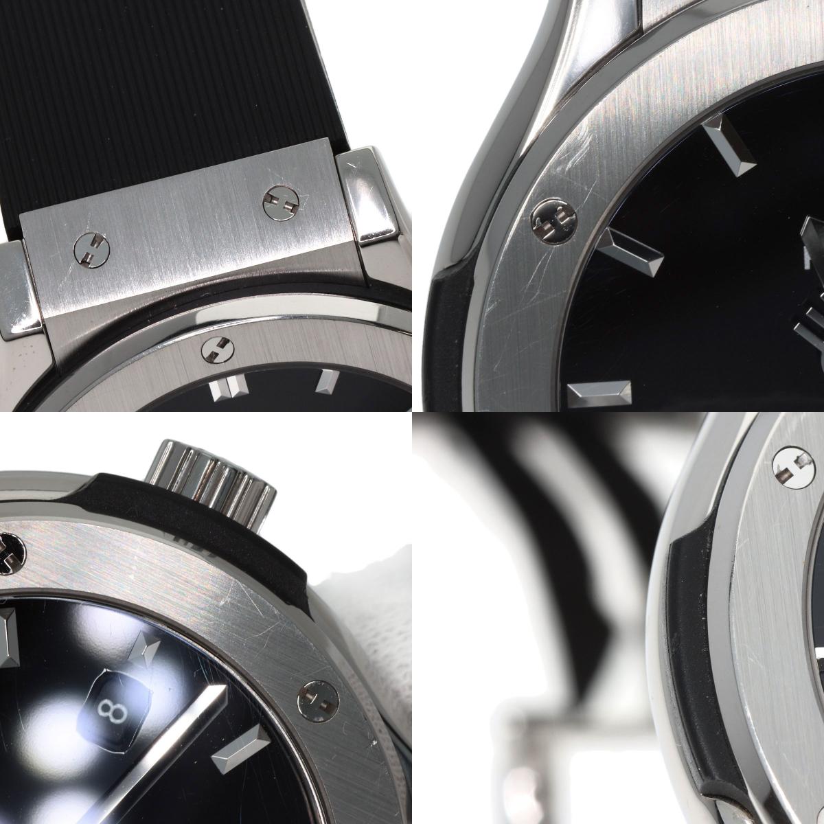 HUBLOT ウブロ 542.NX.1270.RX クラシックフュージョン チタニウム 腕時計 チタニウム メンズ 中古