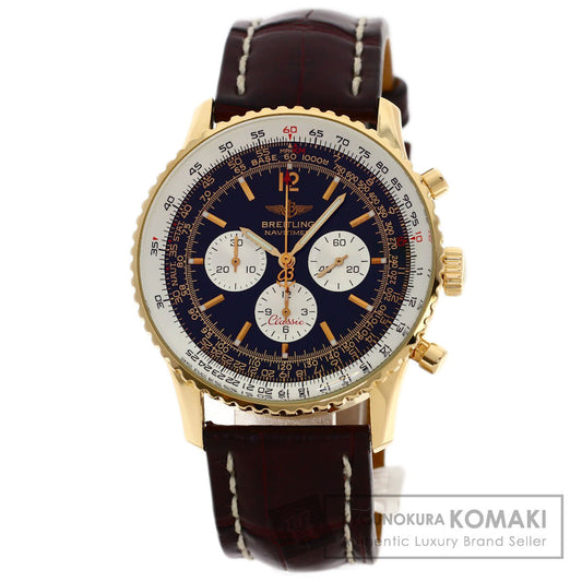 BREITLING ブライトリング H30330 ナビタイマー クラシック 100本限定 腕時計 K18PG メンズ 中古