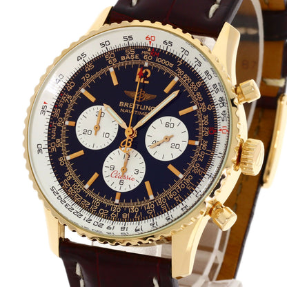 BREITLING ブライトリング H30330 ナビタイマー クラシック 100本限定 腕時計 K18PG メンズ 中古