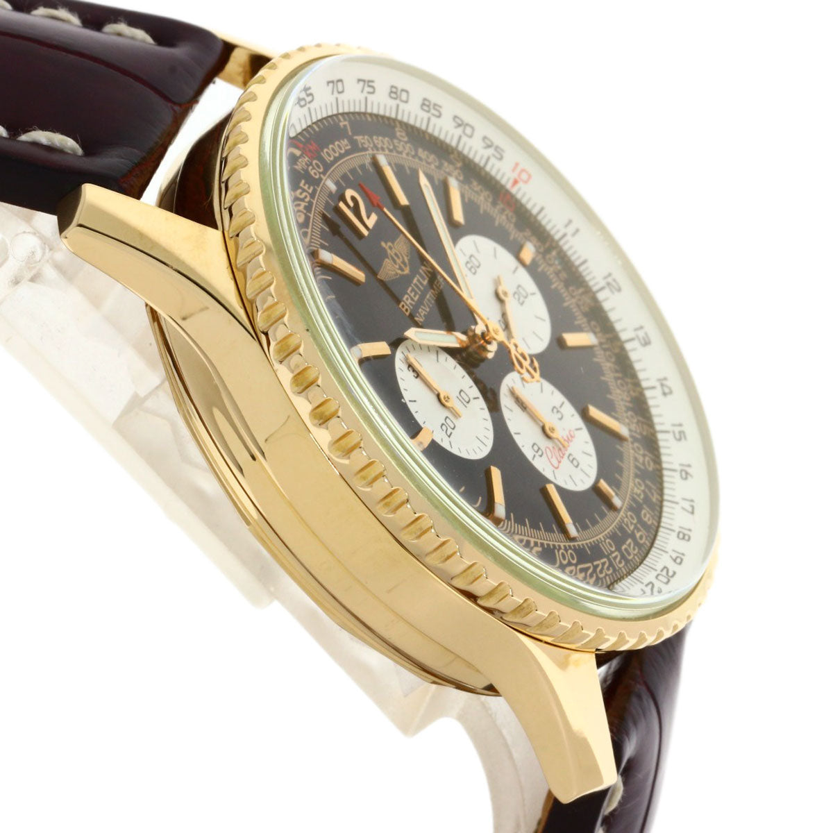 BREITLING ブライトリング H30330 ナビタイマー クラシック 100本限定 腕時計 K18PG メンズ 中古