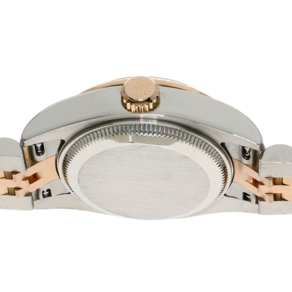 ROLEX ロレックス 179171G デイトジャスト 10P ダイヤモンド 腕時計 SS レディース 中古